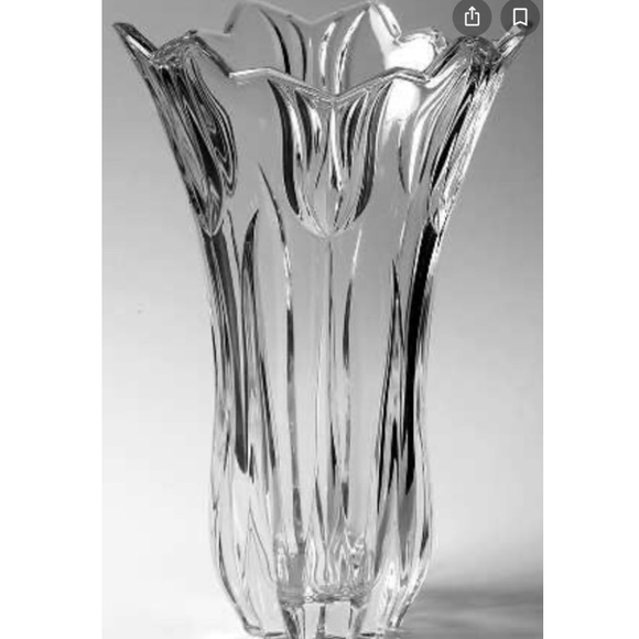 Gorham Other - Crystal Tulip 10 in Vase by Gorham